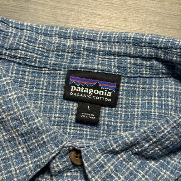 Patagonia Men's A/C Lightweight Shirt - Blue - Picture 3 of 6
